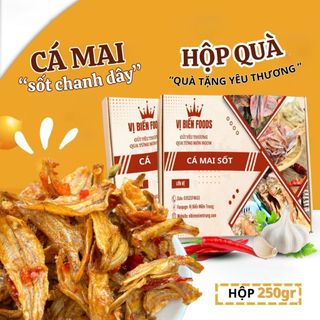 Cá Mai Sốt Chanh Dây Vị Biển Hút Chân Không 250gr Quà Tặng Xuất Ngoại