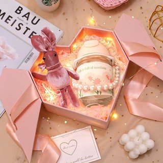 Quà valentine cho nữ tặng người yêu bạn gái sinh nhật kỷ niệm hộp trái tim cao cấp LT10