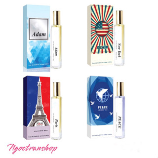 COMBO 4 Chai Nước hoa Nam Cham 10ml ( Adam, NEWYORK,pari,Peace)