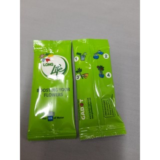 1 gói dưỡng hoa longlife - giữ hoa tươi lâu 14 ngày - xuất xứ isarel - hoa đẹp mỗi ngày với thuốc dưỡng hoa longlife.