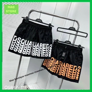  Quần Đùi Gió Nam Dsq2 Đen In Chữ Nháy Lỗi Trắng Cam Cạp Chun Dây Thắt Dành Cho Anh Em Boy Phố Đi Chơi Đi Biển Hot 2024 