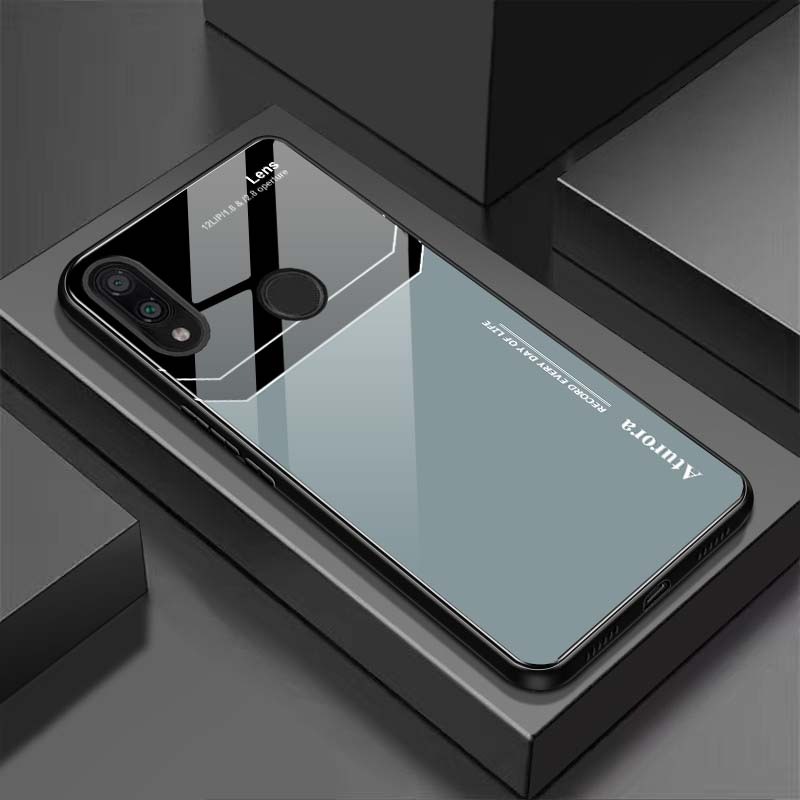 Ốp Lưng Xiaomi Redmi Note 7, Note 7 Pro Mặt kính cường lực Cao Cấp, Sang Trọng thiết kế Độc Quyền