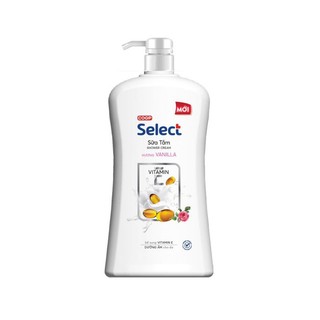 Sữa tắm Coop Select hương vani vitamin E 1.2L
