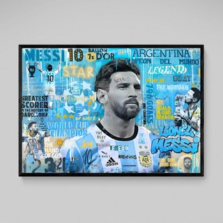 Lionel Messi Wall Art Lionel Messi Canvas Art Lionel Messi Poser