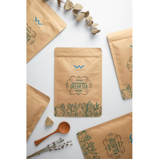 tắm trắng green tea