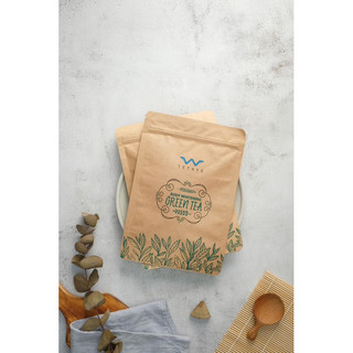 tắm trắng green tea