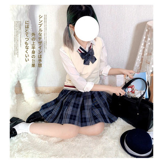 012[có sẵn] Áo len gile phối JK
