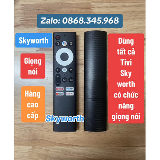 Remote điều khiển Tivi Skyworth giọng nói