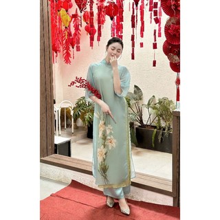 ÁO DÀI CÁCH TÂN 4 TÀ THIẾT KẾ