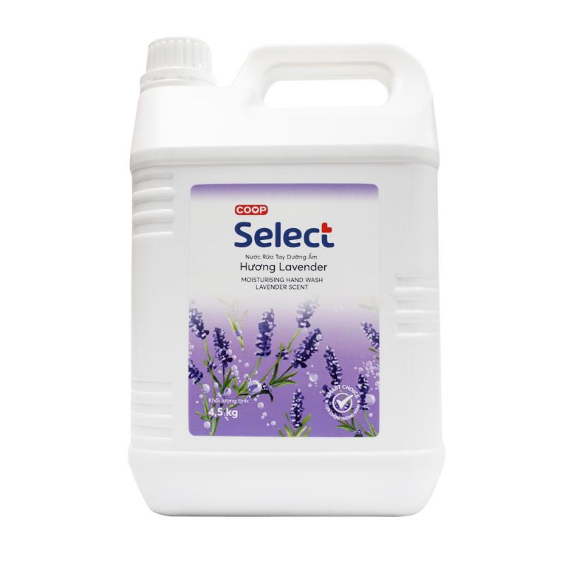 [DATE MỚI] Chính Hãng Coop - Nước rửa tay lavender Coop Select 4.5kg