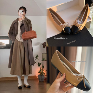 𝐁𝐥𝐚𝐮𝐞𝐁𝐥𝐮𝐦𝐞🦋 giày bệt nơ dupe c.n đơn giản