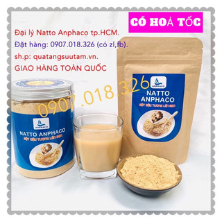 Bột Natto Anphaco - Đậu tương lên men (đậu nành hữu cơ Pamci), quatangsuutam.vn, nattou, lì xì 🧧