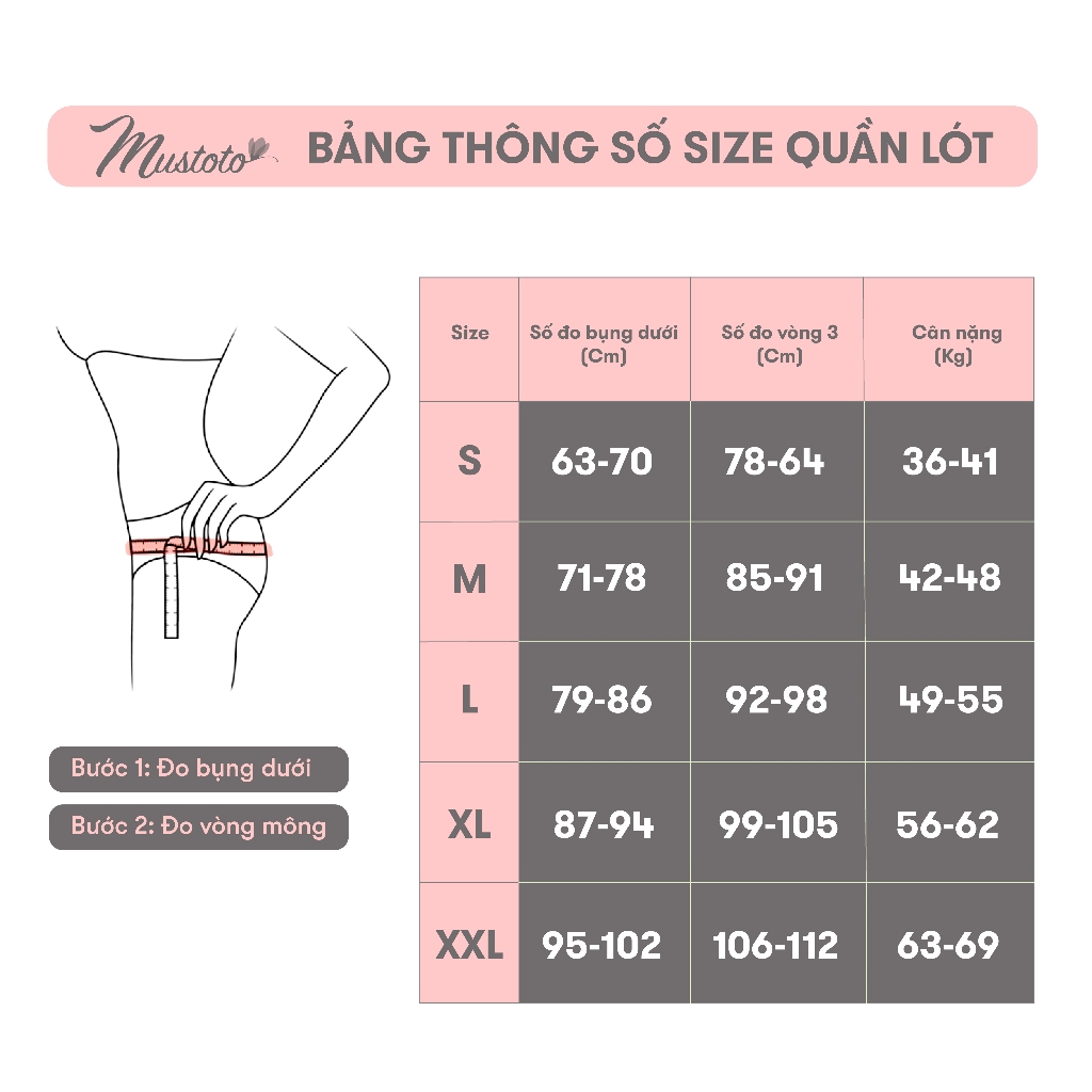 Quần Lót Nữ Tàng Hình Không Đường May Mềm Mại Gợi Cảm ( Mustoto MQ62)