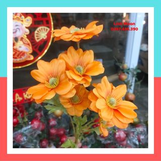 Hoa cúc giả, hoa cúc nhỏ decor trang trí