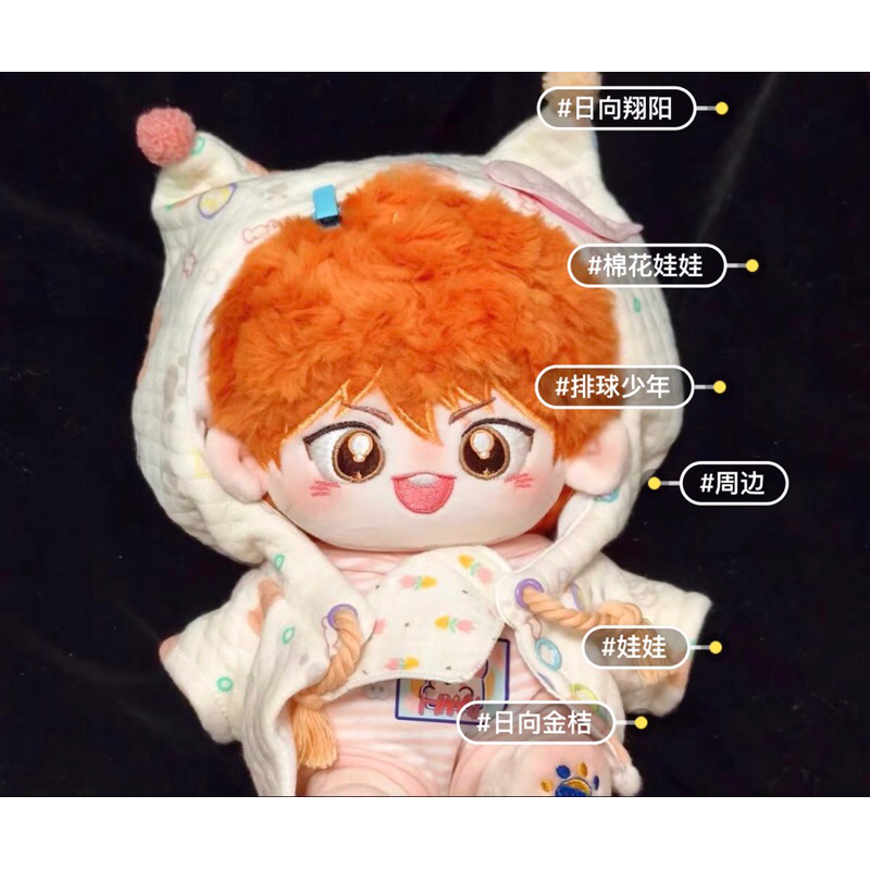 Doll Hinata Haikyuu 20cm (Không xương)