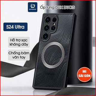 [Hỏa Tốc HCM] Ốp lưng DUX DUCIS Samsung S24 Ultra (AIMO MAG SERIES) Hỗ trợ sạc không dây