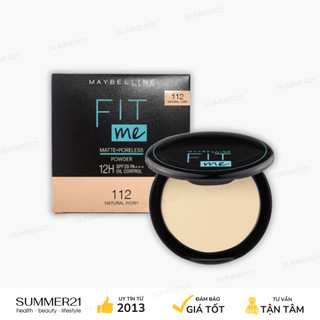 Phấn nền maybelline new york fit me matte+ poreless up to 16h oil control powder spf32 pa+++ 6g