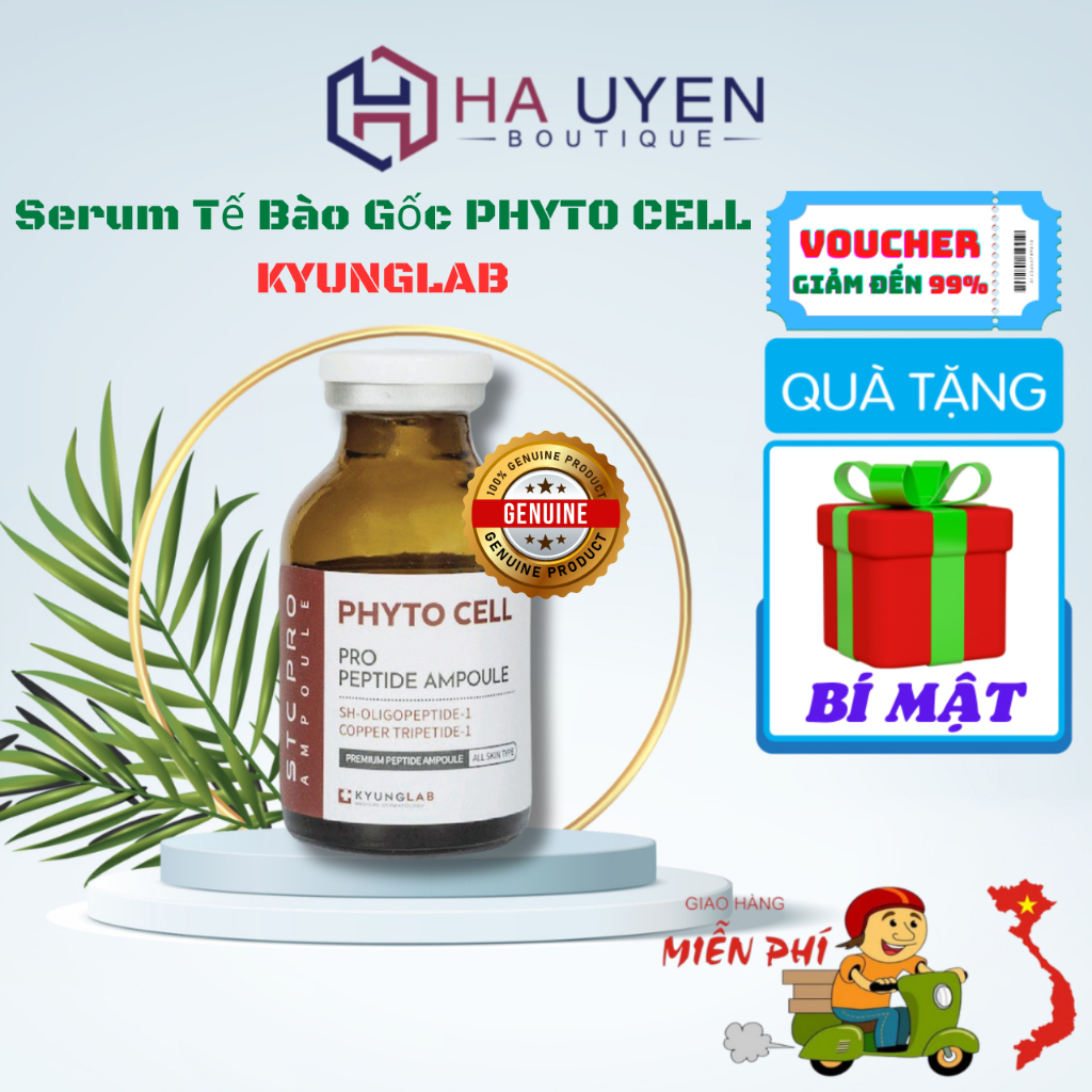 Serum Tế Bào Gốc PHYTO CELL KYUNGLAB, Trẻ Hóa Nâng Cơ &amp; Cải Thiện Nếp Nhăn - 20ml [ HÀ UYÊN BOUTIQUE ]