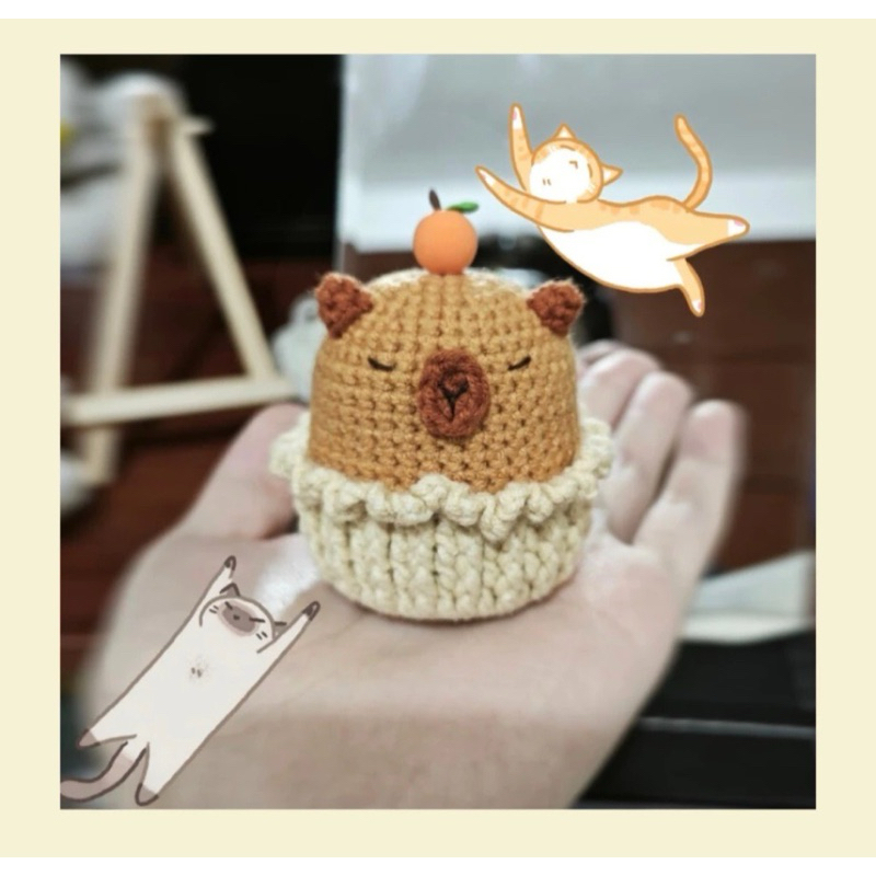 Móc khóa capybara đáng iu