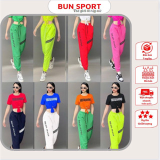  Quần gió thể thao nữ,quần nhảy shufflle dance ,bộ đồ nhảy zumba,quần gió 3 sọc chéo 