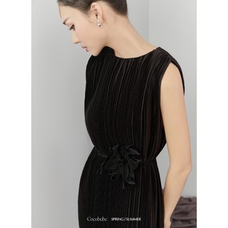 Đầm sát nách dập ly suông DORRY DRESS COCOBEBE ( KHÔNG KÈM BELT )