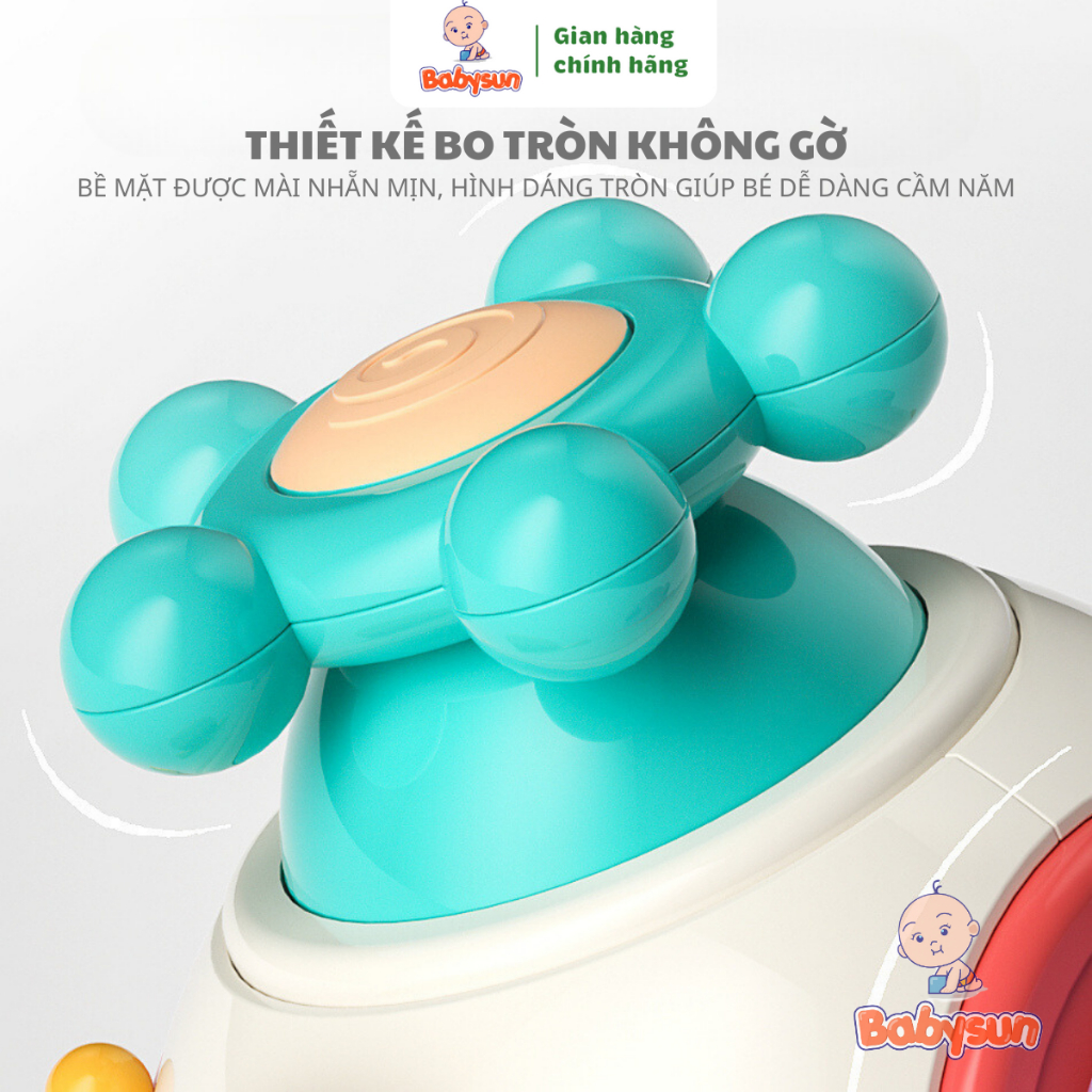 Đồ chơi trứng bận rộn đa năng 6in1, busy egg busy cube khối bận rộn cầm tay montessori phát triển đa giác quan cho bé