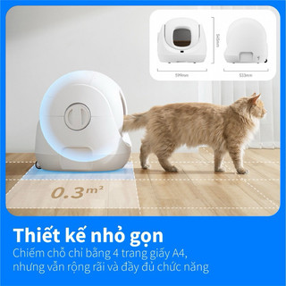 Máy dọn phân mèo tự động Catlink Baymax