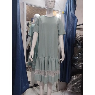 Đầm suông freesize L-XL
