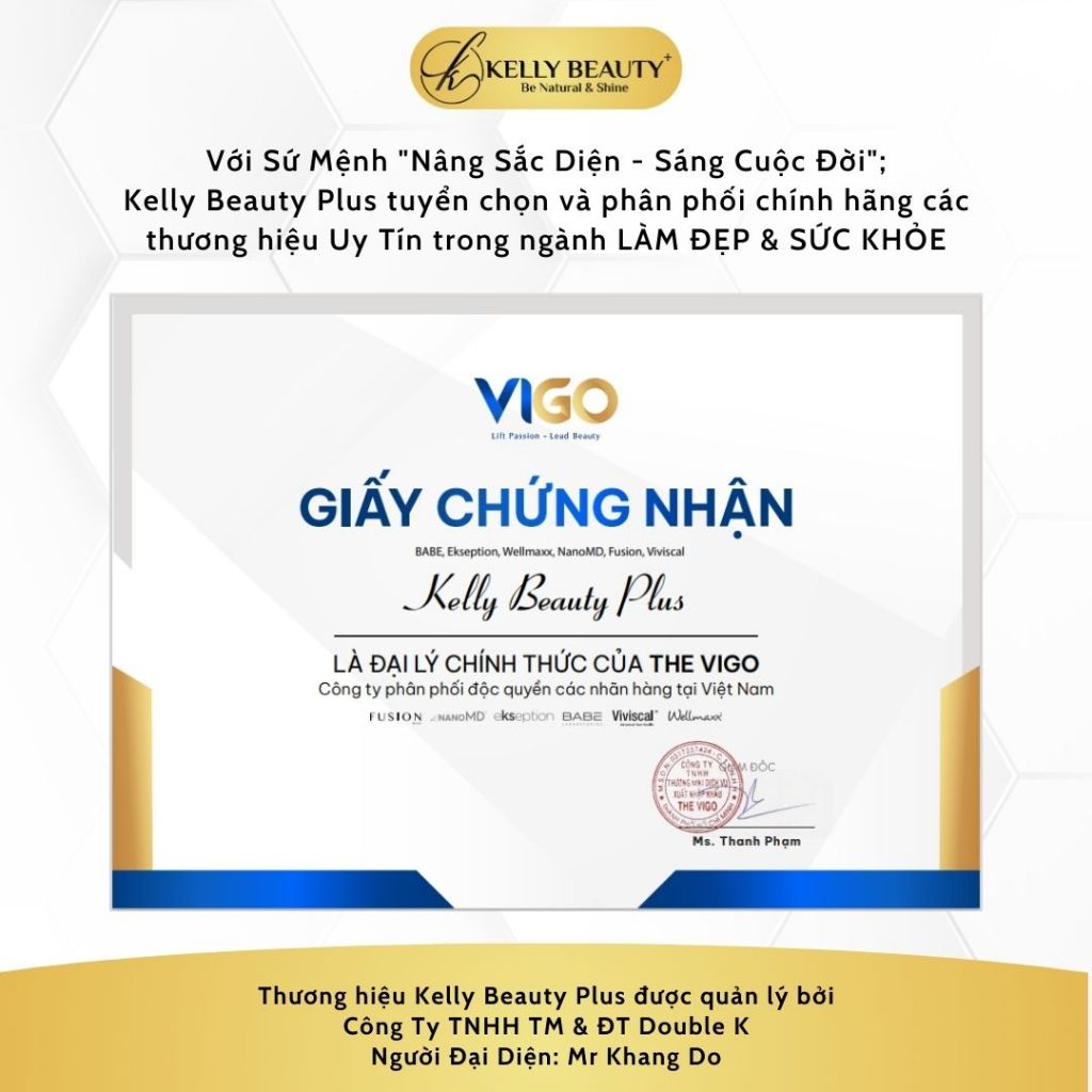 Huyết Thanh Trẻ Hoá Da BABE Proteoglycan F+F - Cải Thiện Độ Đàn Hồi, Săn Chắc Da; Se Khít Lỗ Chân Lông | Kelly Beauty