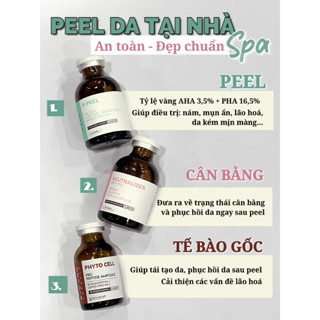 Bộ Peel Thay Da Sinh Học P-Peel Và Neutralizer KYUNGLAB, Không Bong Tróc