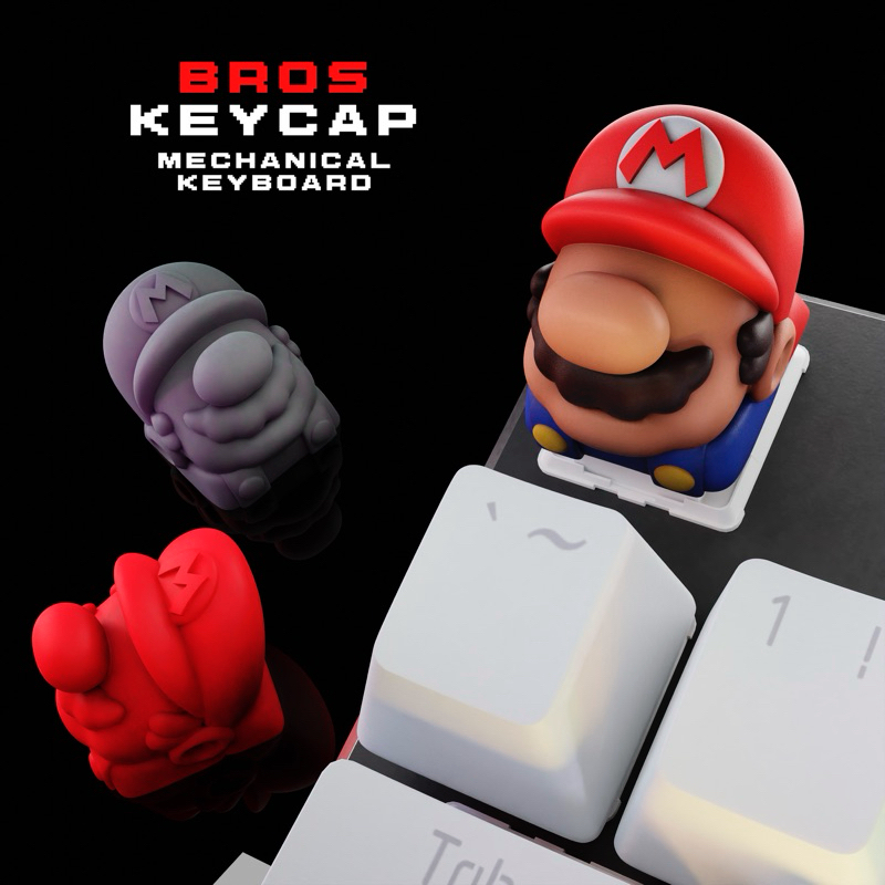 Keycap Mario - Keycap Artisan