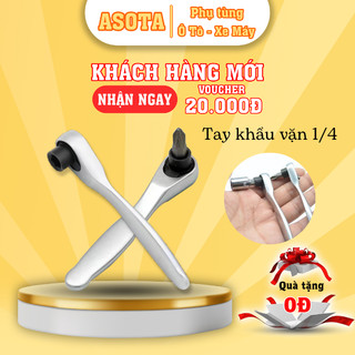 Tay vặn khẩu tự động top mini 1/4 asota nhập chính hãng nhật bản