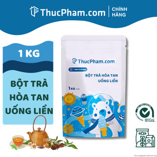 1KG Bột Trà Hòa Tan Uống Liền 20 Vị Chanh Mật Ong, Đào Cam Sả, Chanh Bạc Hà....ThucPham.com Có Chứa Vitamin C