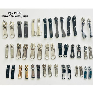 Combo 2 Đầu kéo phụ kiện thay thế cho các loại Balo, Túi xách, Vali, làm các phụ kiện hanmade