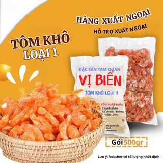  Tôm Khô Loại 1 Vị Biển Hút Chân Không Nguyên Chất Loại 500kg Ngon Miêng Giá Siêu Rẻ