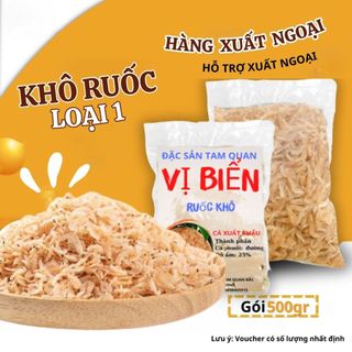Ruốc Khô Vị Biển 1kg Loại 1 Nguyên Chất 100% Chuẩn Vị