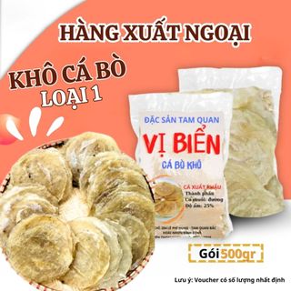  Khô Cá Bò Loại 1 Vị Biển Miền Trung, Cá Khô 1 Nắng 500gr Đẹp Không Mặn Hàng Mới