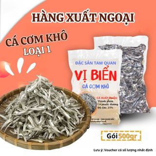  Cá Cơm Khô Vị Biển Hút Chân Không Nguyên Chất Loại 500kg Ngon Miêng Giá Siêu Rẻ