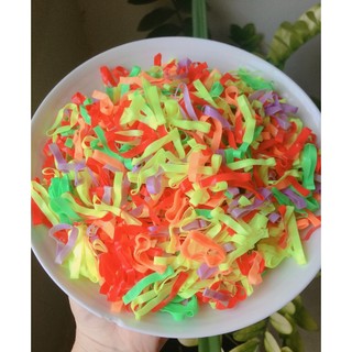100g Dây chun cột tóc cho bé đủ màu thun dai nhiều size