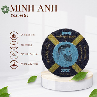 Sáp vuốt tóc clay cao cấp MALE GOD GINGLE - sáp vuốt tóc clay không nhờn không bết tạo phồng tốt 138g