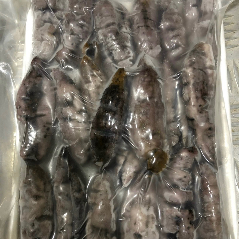 HẢI SÂM GAI, VỈ 500G ĐÃ LÀM SẠCH