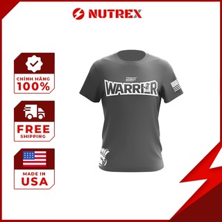 Nutrex Áo Thun Có Tay ( Warrior) Áo Thun Thể Thao - Màu Xám