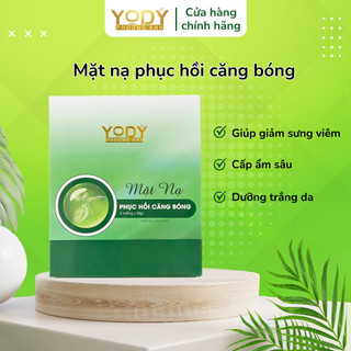 Mặt Nạ Phục Hồi, Tái Tạo, Cấp Ẩm Da Mặt Yody Phương Anh Giúp Dưỡng Da Sau Điều Trị, Giảm Sưng Viêm (Hộp 5 gói) 150Gram