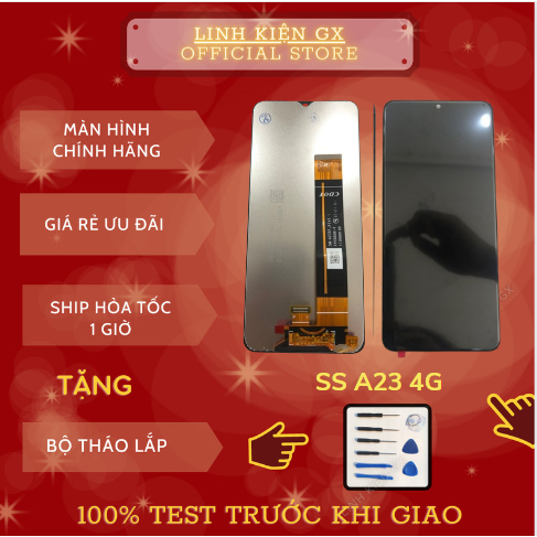 Màn hình samsung A23 4G / A235F Màn samsung a23 4g a235f TEST trước khi giao Tặng bộ sửa