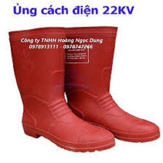 Ủng cao su cách điện hạ áp, ủng bảo hộ lao động. ủng cách điện
