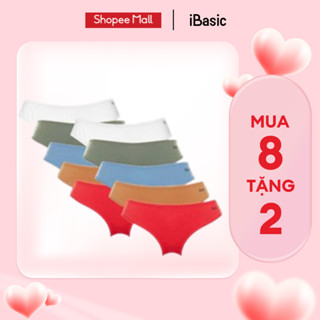 MUA 8 TẶNG 2 Combo 10 quần lót nữ thun lạnh Smoothies bikini iBasic PANW130