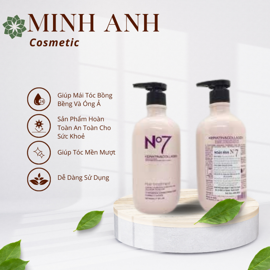 [RẺ VÔ ĐICH] Hấp Siêu Phục Hồi Tóc No7 500ml