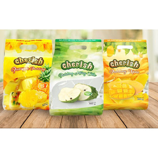 Thạch Cherish Pudding vị mãng cầu/ vị xoài/ vị thơm gói 405g Lai Phú