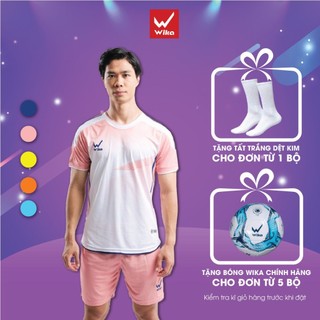 Áo Đá Bóng Wika Cp10 Công Phượng Form Chuẩn Việt, In Pu Phản Quang, Chất Liệu Wikarotex Cao Cấp Thoải Mái A2021-2