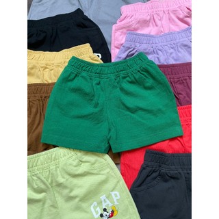 Quần short thun bé trai / bé gái  (9-23kg)